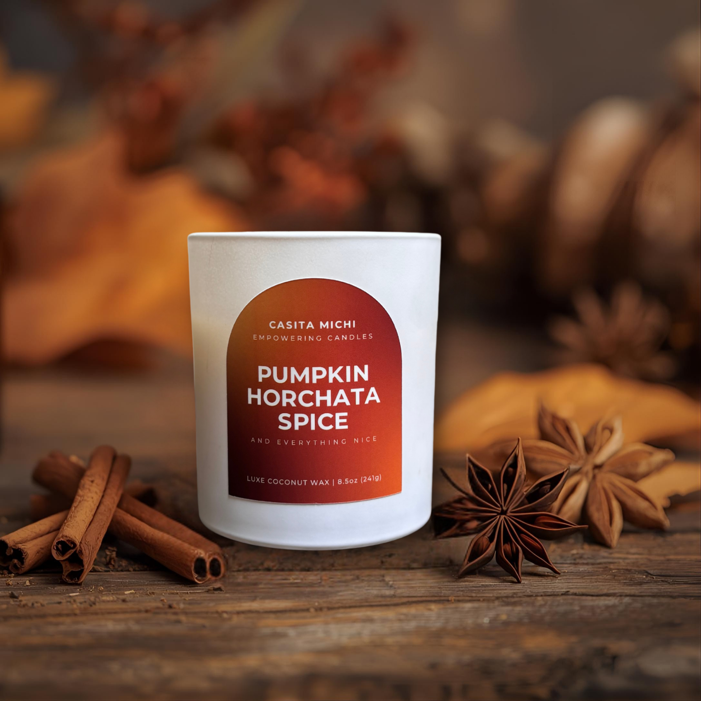 Pumpkin Horchata Spice Scented Candle