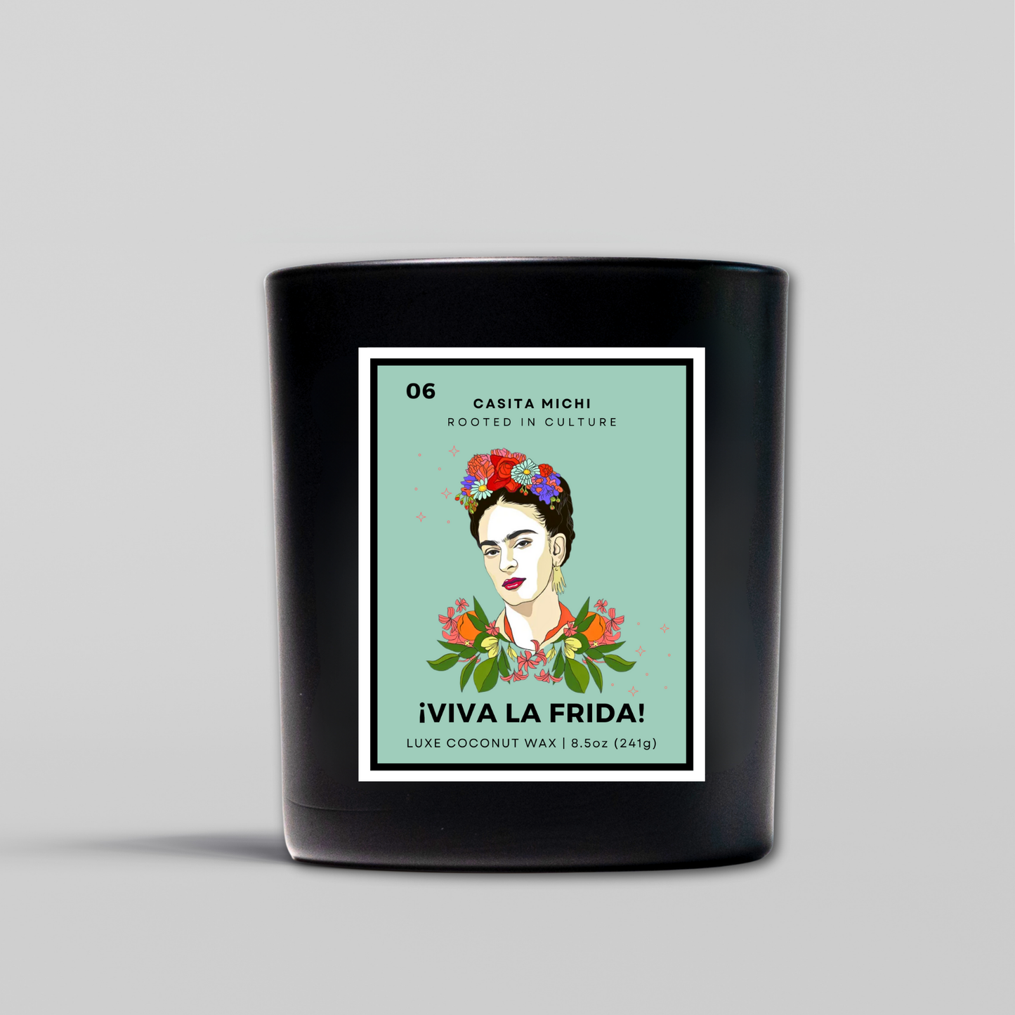 Viva La Frida! | Lotería-Inspired Candle