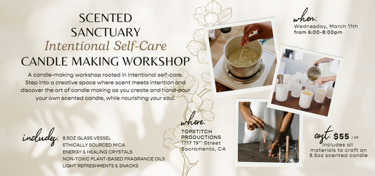 Scented Sanctuary: Crafting Scented Candles for the Soul | March 11, 2026