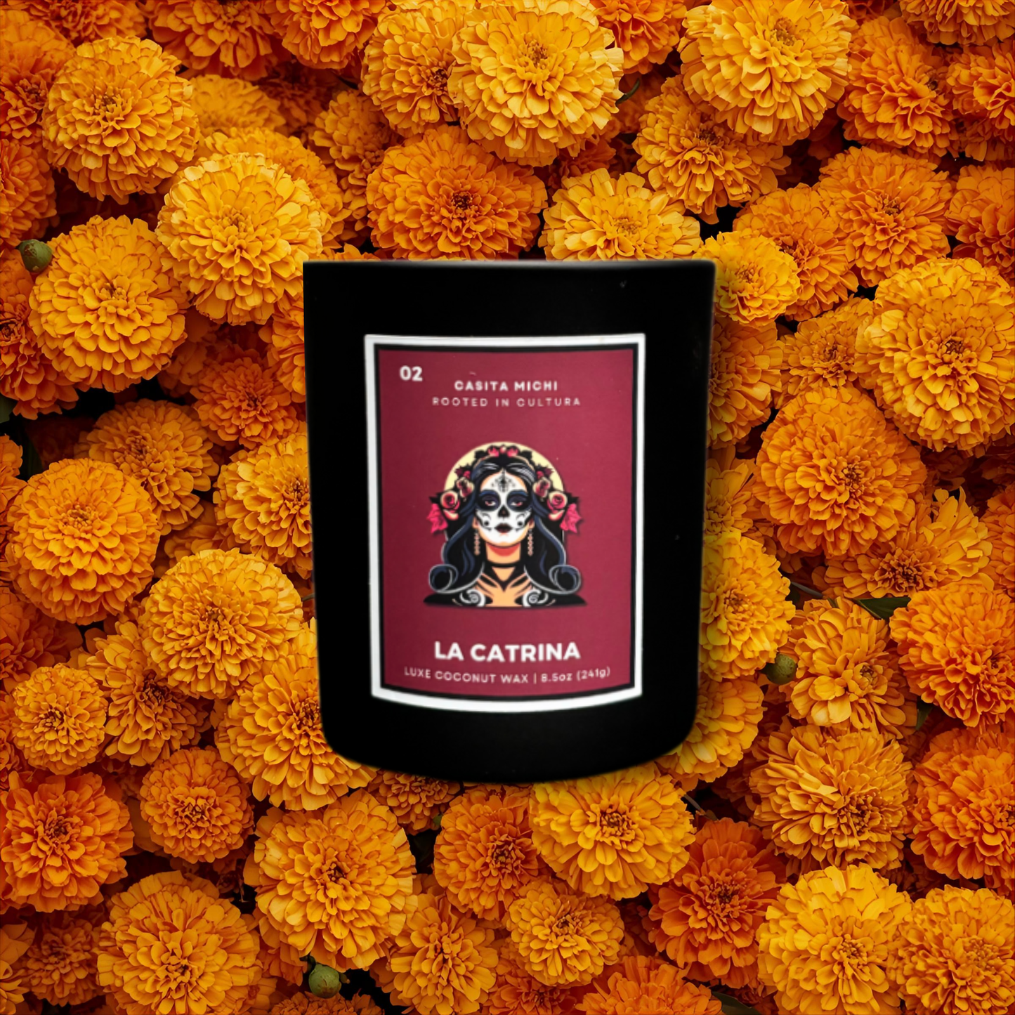 La Catrina | Día de los Muertos Lotería Candle