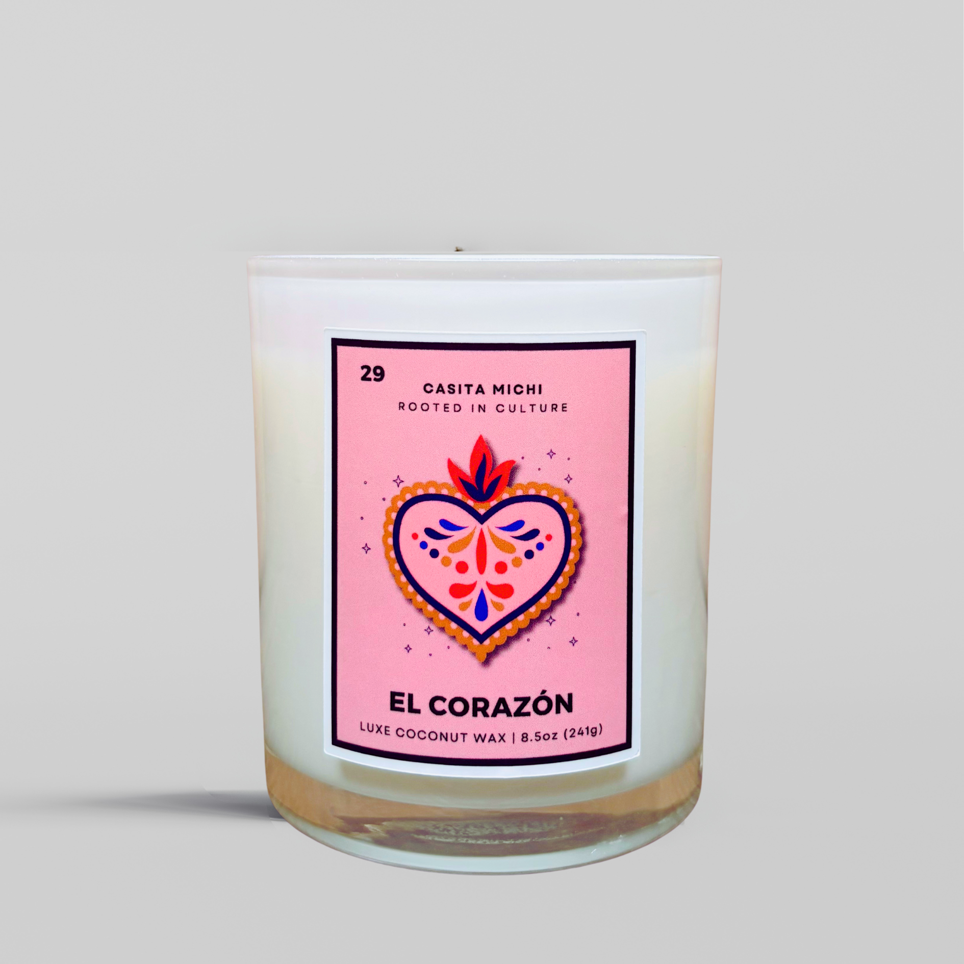heart candle