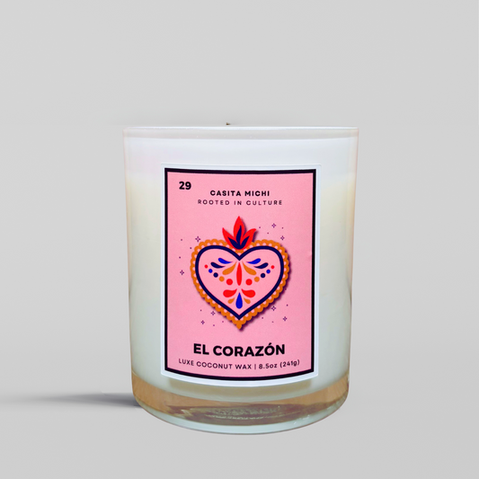 heart candle