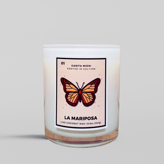 butterfly candle