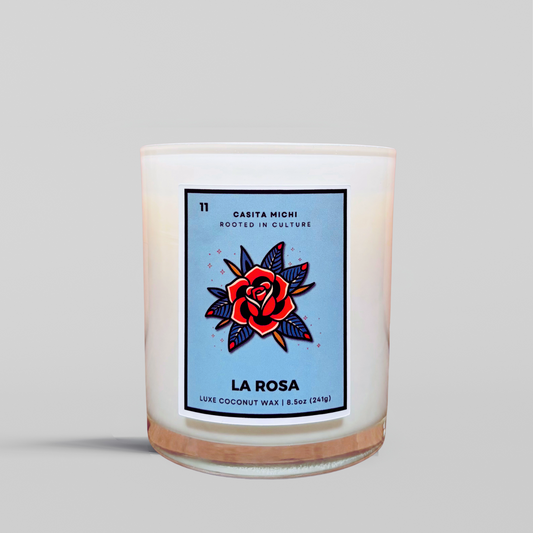 rose candle