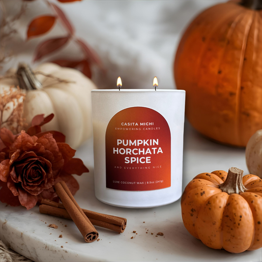 Pumpkin Horchata Spice Scented Candle