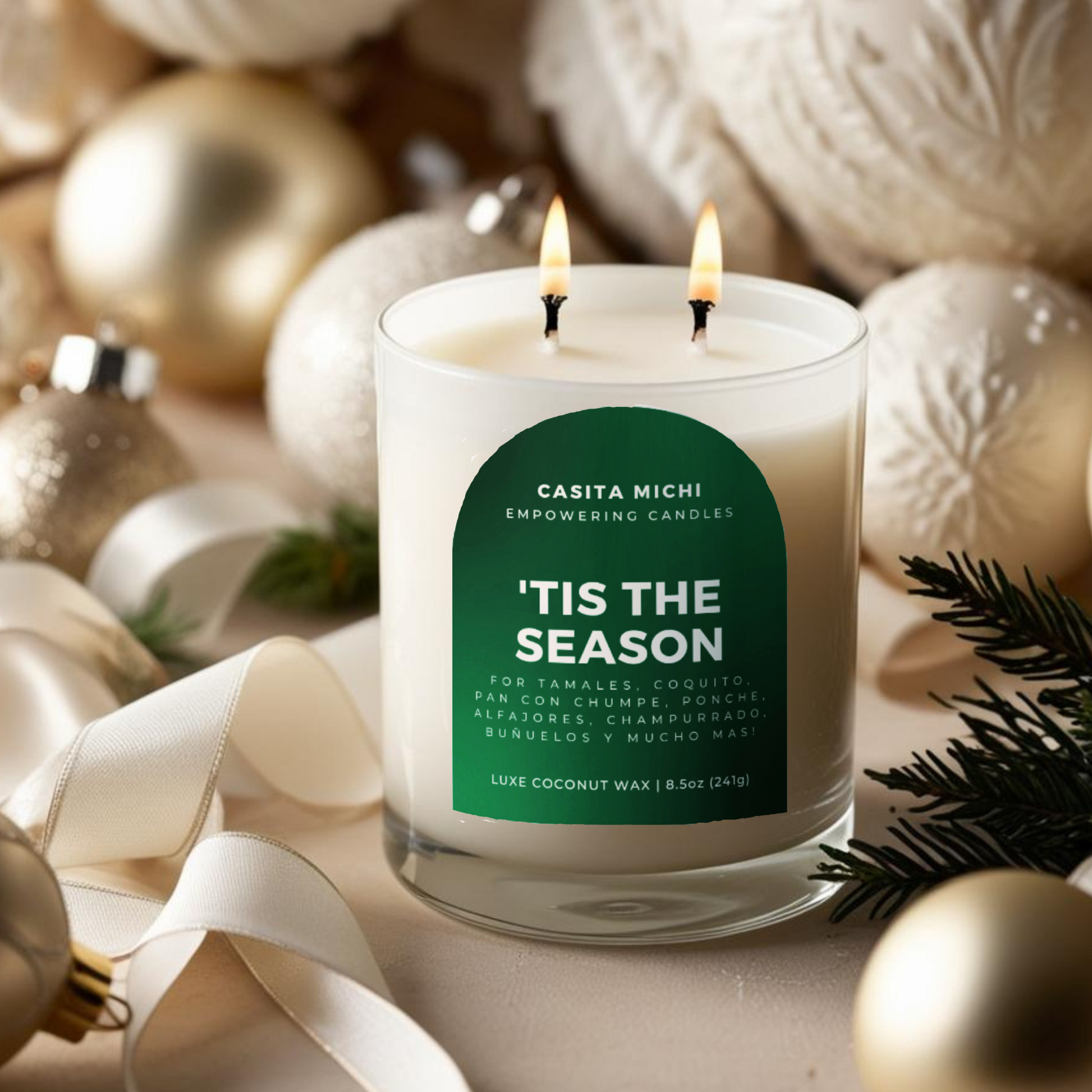 'Tis the Season \| Holiday Candle by Casita Michi